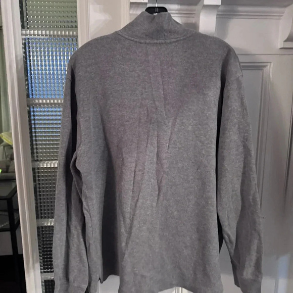 2 Polo Ralph Lauren 1/4 Zip Sweaters Estate Rib 1-gray1-burgundy Sz XL - Picture 9 of 13